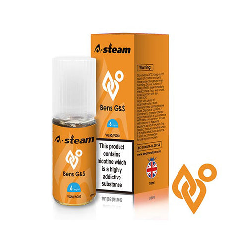 Steam 10ml 50/50 Eliquid