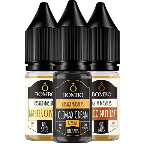 Bombo Pastry Masters 10ml Nic Salts