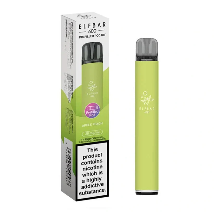 ELFBAR 600 Pre Filled Disposable Vape