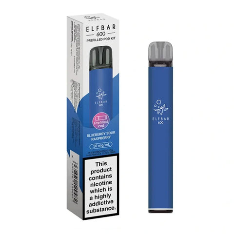 ELFBAR 600 Pre Filled Disposable Vape