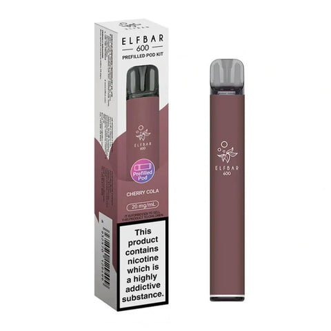 ELFBAR 600 Pre Filled Disposable Vape