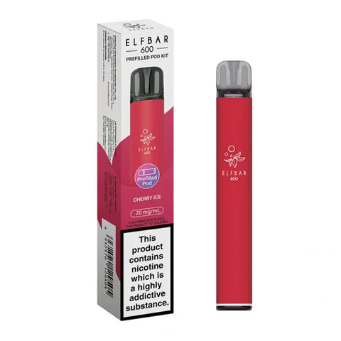 ELFBAR 600 Pre Filled Disposable Vape