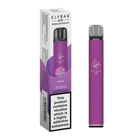 ELFBAR 600 Pre Filled Disposable Vape