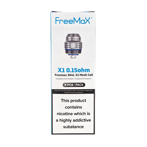 Freemax 904l X Mesh Replacement Coils (5 of Pack)