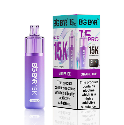 Big Bar Pro 15K Prefilled Vape Kit - Only £7.99 | Any 3 for £21