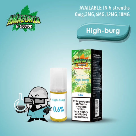 50/50 E-Liquid 10ml By Amazonia