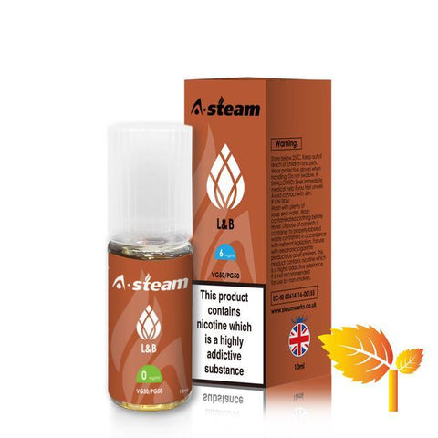 Steam 10ml 50/50 Eliquid