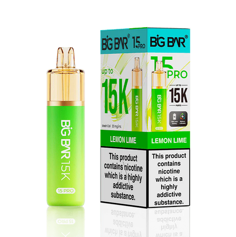 Big Bar Pro 15K Prefilled Vape Kit - Only £7.99 | Any 3 for £21