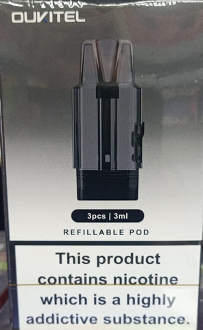 OUKITEL REFILLABLE POD 1.0 3ML