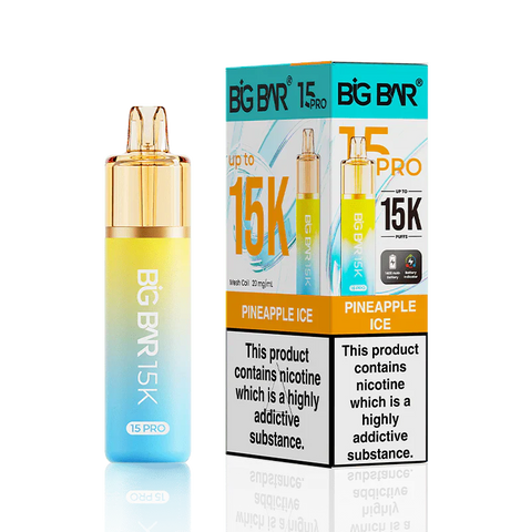 Big Bar Pro 15K Prefilled Vape Kit - Only £7.99 | Any 3 for £21