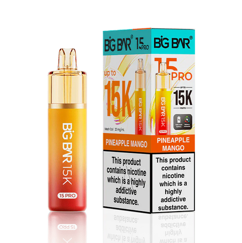 Big Bar Pro 15K Prefilled Vape Kit - Only £7.99 | Any 3 for £21