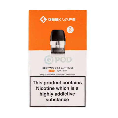 Q Cartridge Replacement Pods by Geek Vape 0.8 Ohm