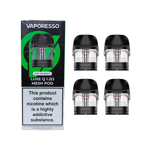 Vaporesso Luxe Q Replacement Mesh Pods (4 pack)
