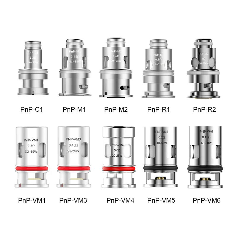 VooPoo PnP VM Replacement Vape Coils