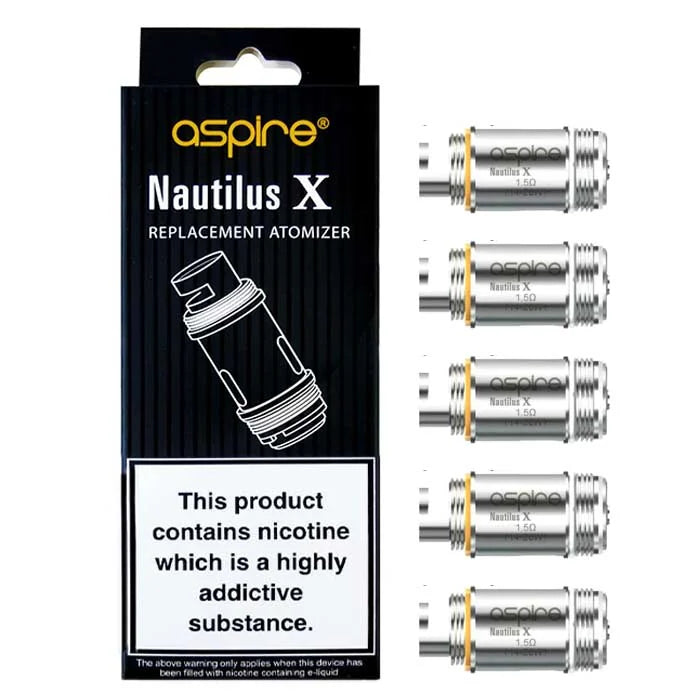 Aspire Nautilus X Replacement Coil (Pack of 5)