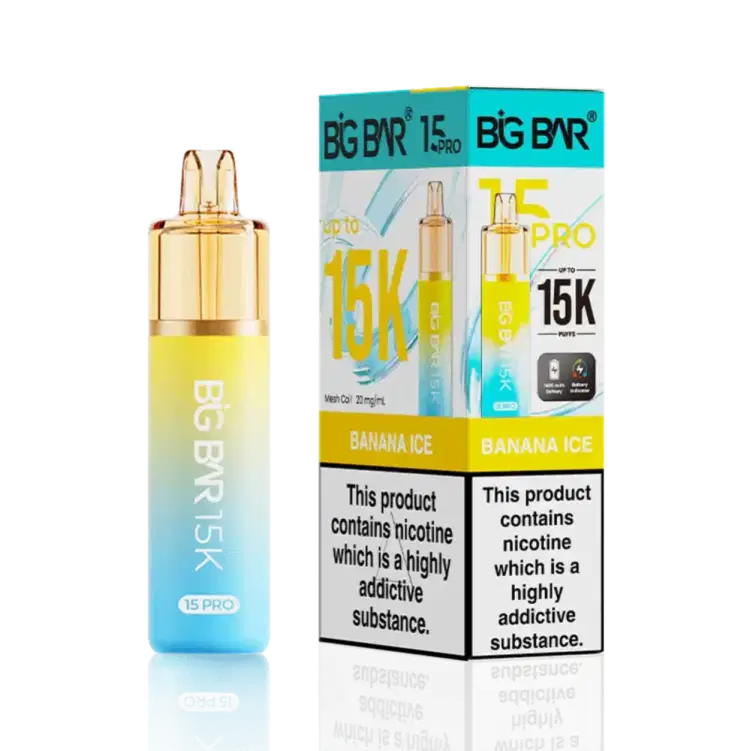 Big Bar Pro 15K Prefilled Vape Kit - Only £7.99 | Any 3 for £21