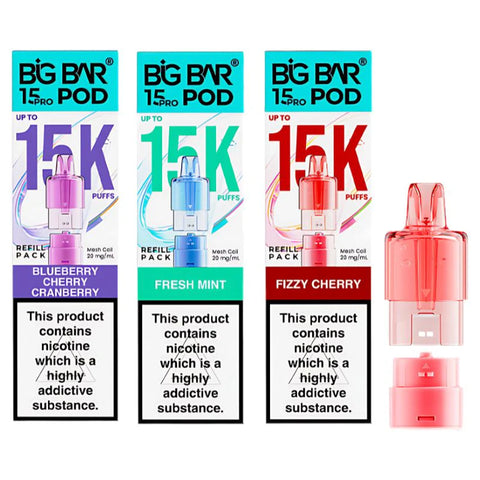 Big Bar Pro 15K Pods