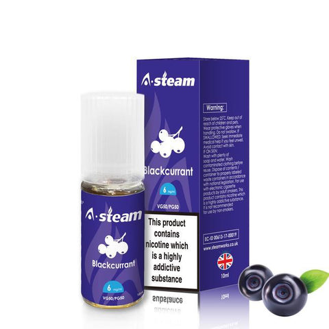 Steam 10ml 50/50 Eliquid