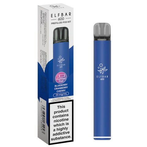 ELFBAR 600 Pre Filled Disposable Vape