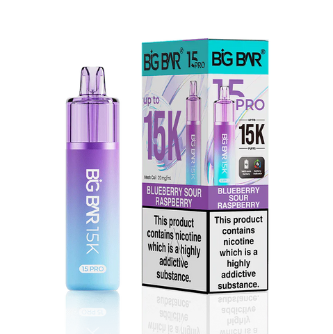Big Bar Pro 15K Prefilled Vape Kit - Only £7.99 | Any 3 for £21
