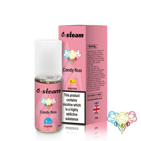 Steam 10ml 50/50 Eliquid