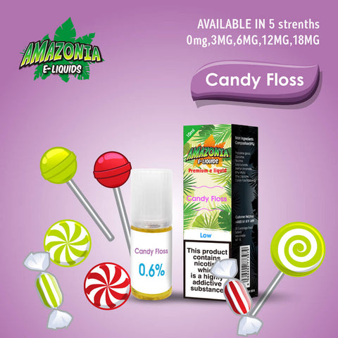 50/50 E-Liquid 10ml By Amazonia
