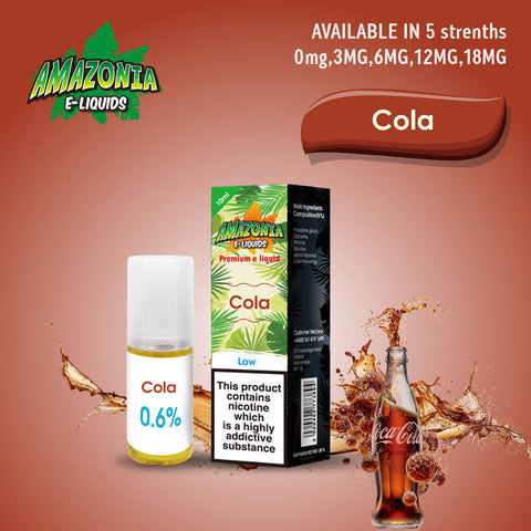 50/50 E-Liquid 10ml By Amazonia