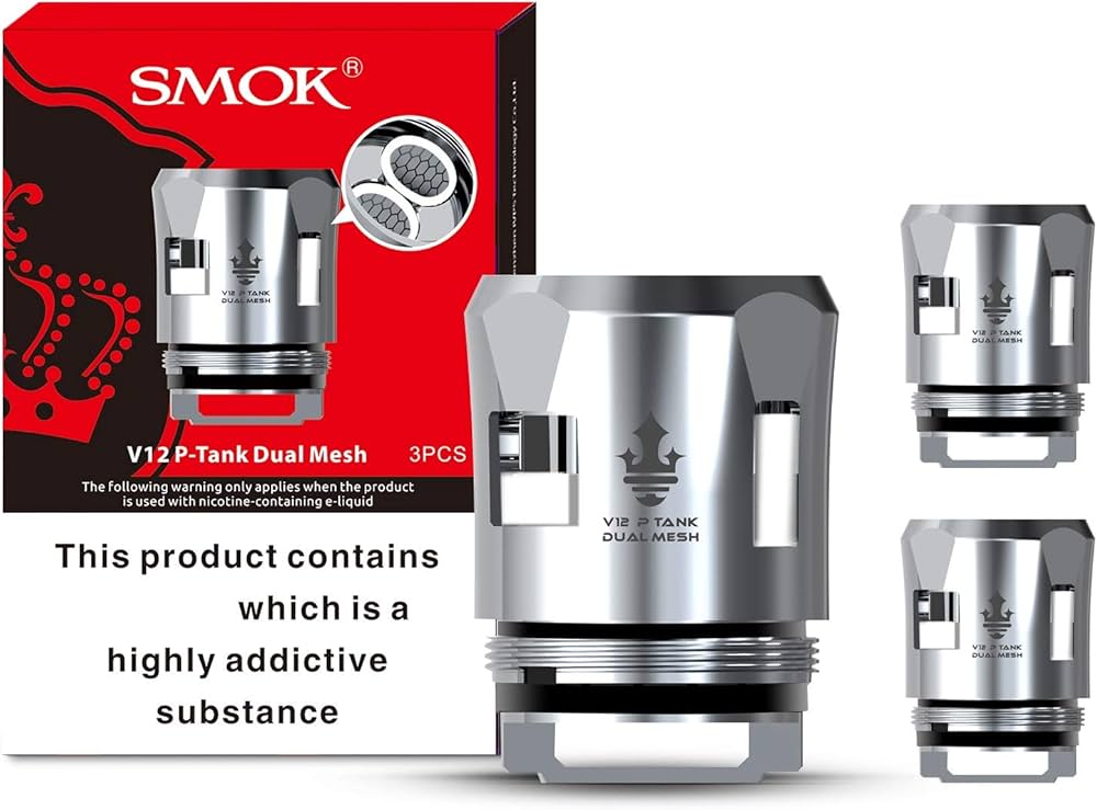 Smok V12 P-Tank Replacement Vape Coils
