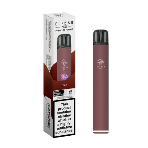 ELFBAR 600 Pre Filled Disposable Vape