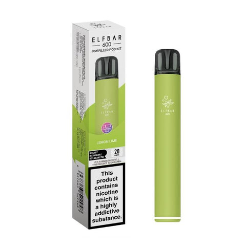 ELFBAR 600 Pre Filled Disposable Vape
