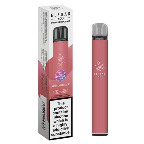 ELFBAR 600 Pre Filled Disposable Vape