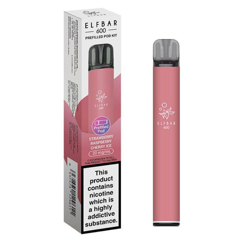 ELFBAR 600 Pre Filled Disposable Vape