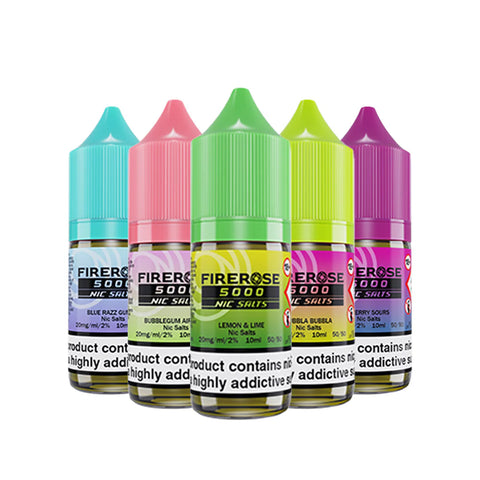 Elux Firerose 5000 10ml Nic Salt Eliquid