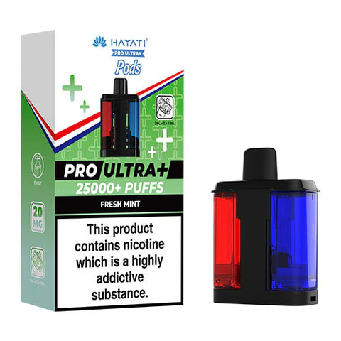 Hayati Pro Ultra 25000 Puffs Prefilled Pods