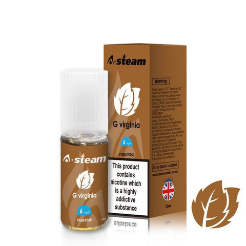 Steam 10ml 50/50 Eliquid