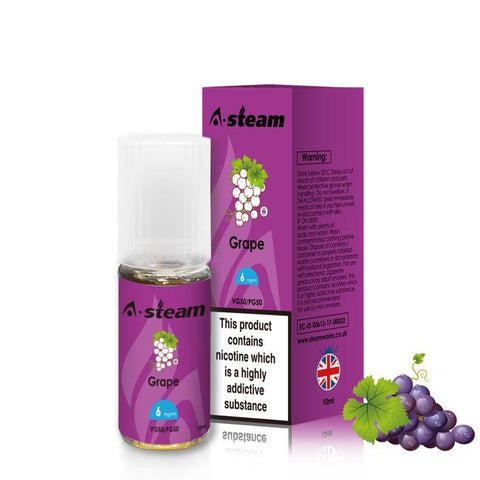 Steam 10ml 50/50 Eliquid