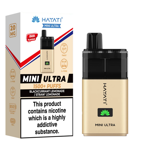 Hayati Mini Ultra 1500 Puffs Disposable Vape