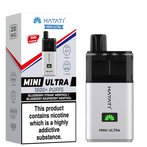 Hayati Mini Ultra 1500 Puffs Disposable Vape