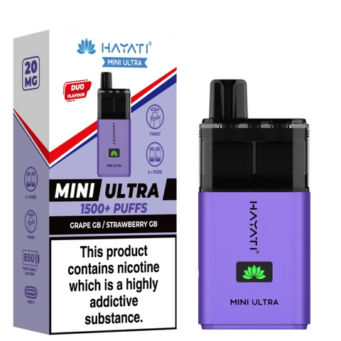 Hayati Mini Ultra 1500 Puffs Disposable Vape