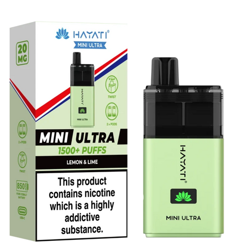 Hayati Mini Ultra 1500 Puffs Disposable Vape