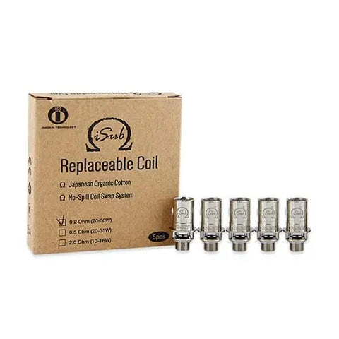 Genuine Innokin isub Coils Replacement Coil 0.2 Ohm (Pack of 5)