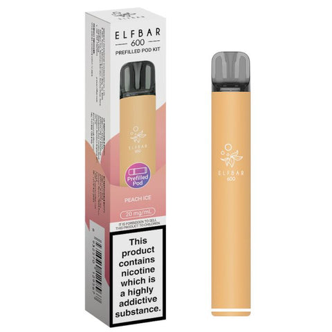 ELFBAR 600 Pre Filled Disposable Vape