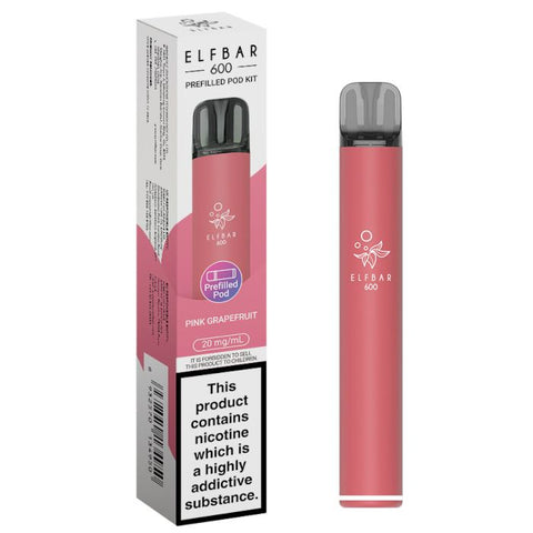 ELFBAR 600 Pre Filled Disposable Vape