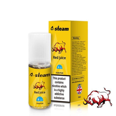 Steam 10ml 50/50 Eliquid