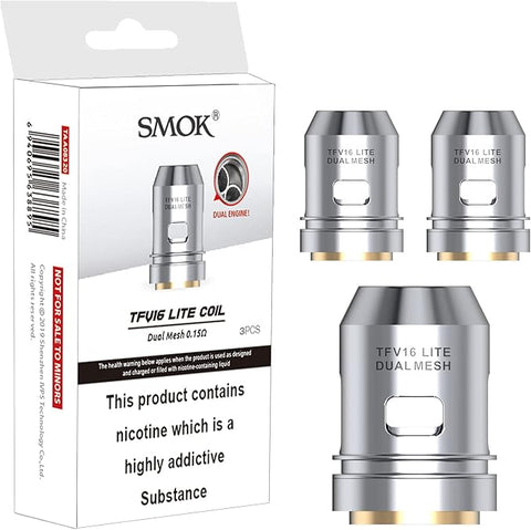 Smok TFV16 Lite Dual Mesh Coils (Pack of 3)