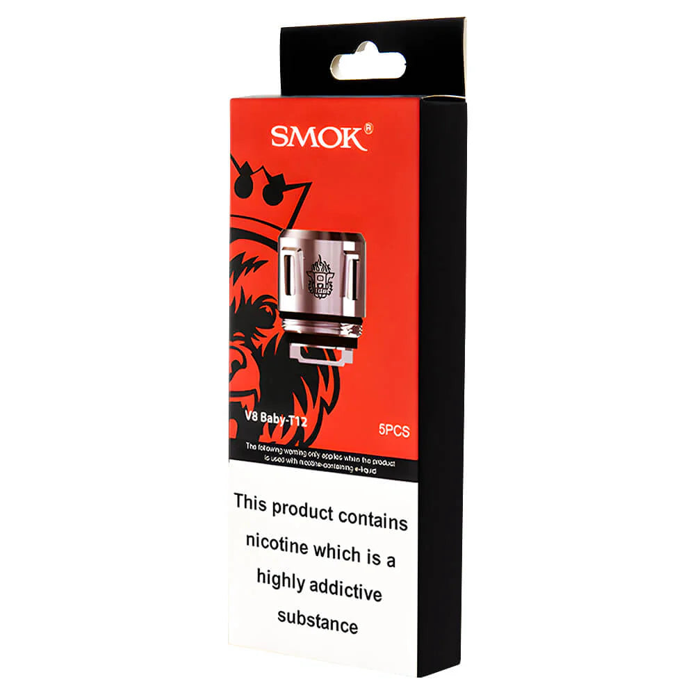 Smok V8 Baby T12 Replacement Vape Coils (Pack of 5)
