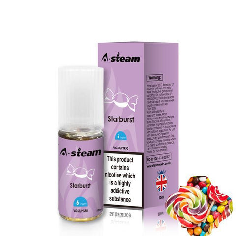 Steam 10ml 50/50 Eliquid