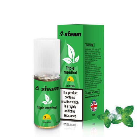 Steam 10ml 50/50 Eliquid
