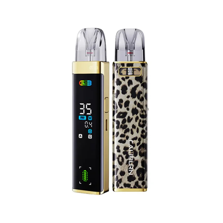 uwell-caliburn-g3-pro-pod-vape-kit-golden-leopard