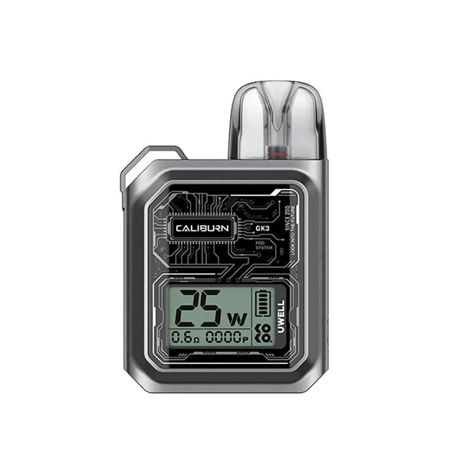 Uwell Caliburn GK3 Pod Kit Silver